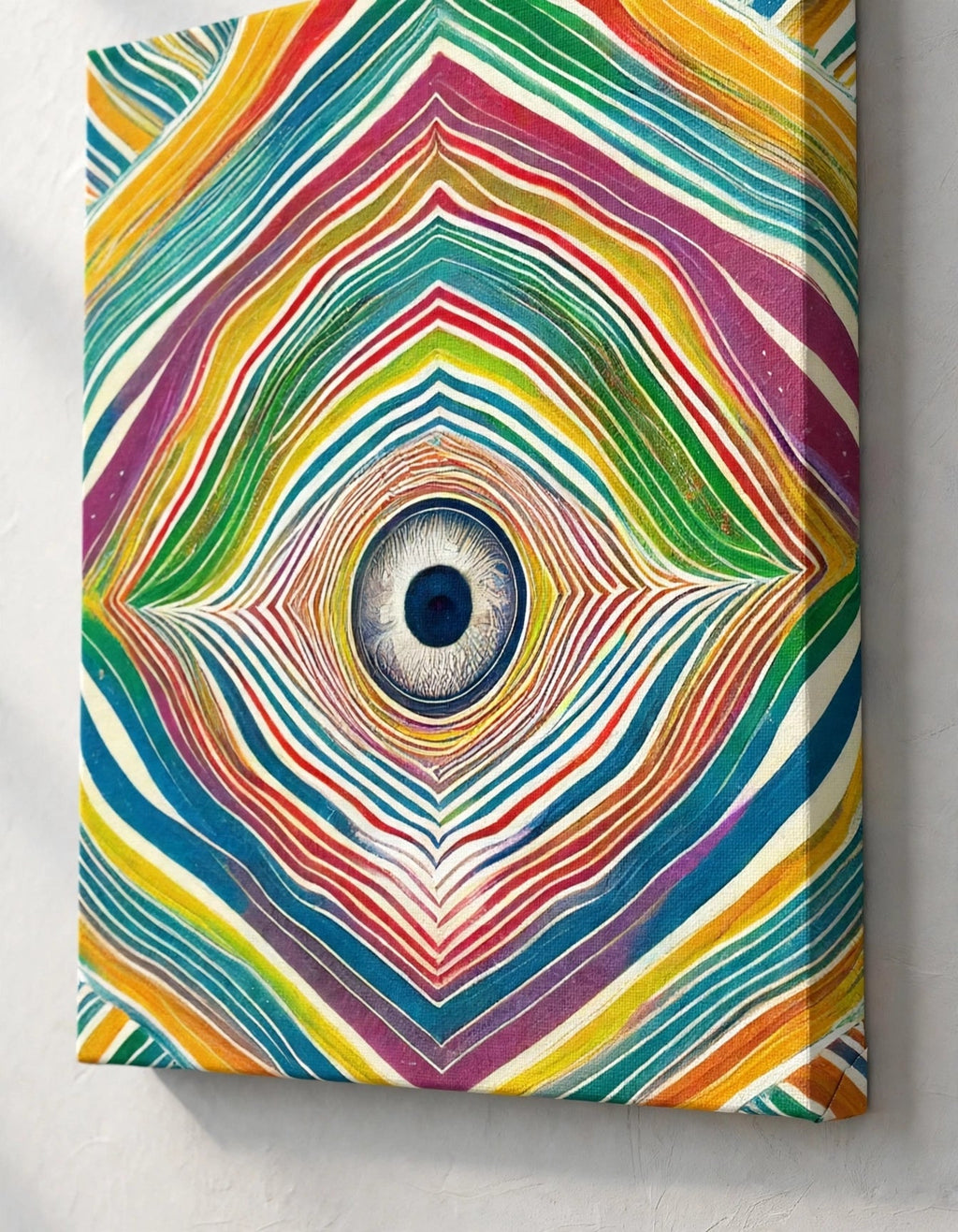 Evil Eye Canvas - Ready to Hang Gallery Wrap